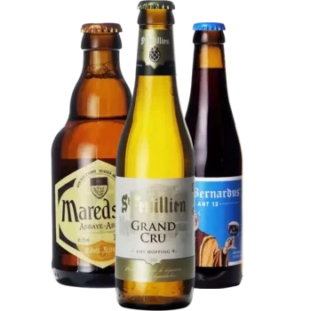 Selectie van abdij bieren uit ons assortiment
