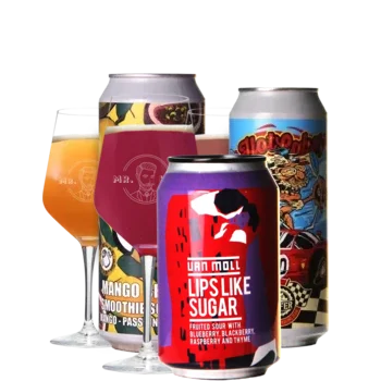 Selectie van smoothie bieren uit ons assortiment