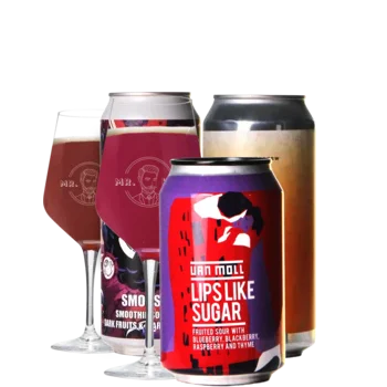 Selectie van smoothie bieren uit ons assortiment