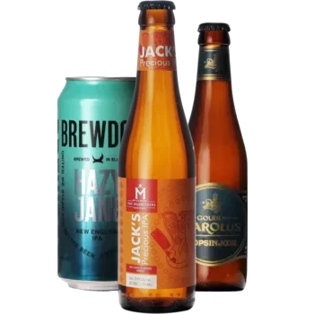 Selectie van ipa bieren uit ons assortiment