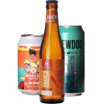 Selectie van ipa bieren uit ons assortiment