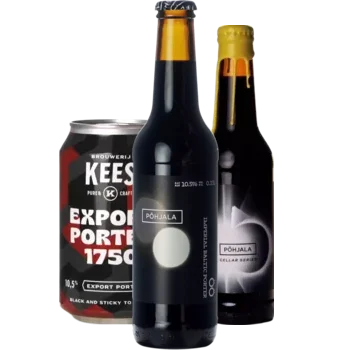 Selectie van porter bieren uit ons assortiment