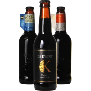 Selectie van stout bieren uit ons assortiment