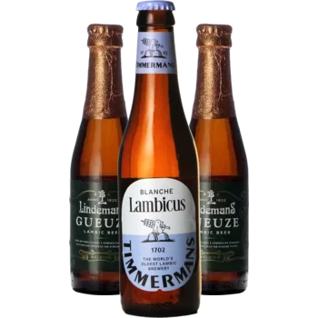 Selectie van geuzebier bieren uit ons assortiment