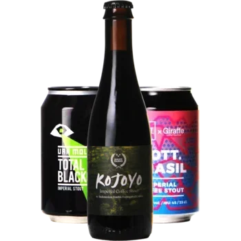 Auswahl von stout_coffee Bieren aus unserem Sortiment