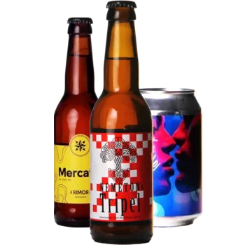 Auswahl von tripel Bieren aus unserem Sortiment