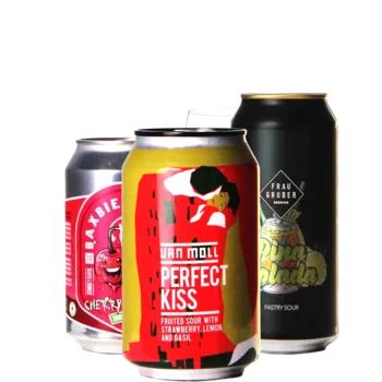 Selectie van fruit bieren uit ons assortiment