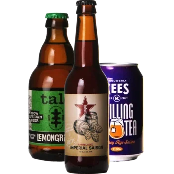 Selectie van saison bieren uit ons assortiment