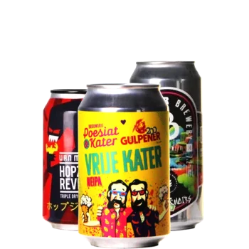 Auswahl von neipa Bieren aus unserem Sortiment