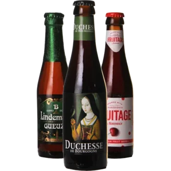 Selectie van zuurbier bieren uit ons assortiment