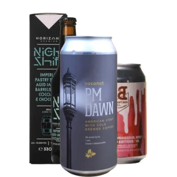 Auswahl von stout_coffee Bieren aus unserem Sortiment