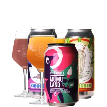 Selectie van smoothie bieren uit ons assortiment