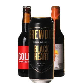Auswahl von stout_coffee Bieren aus unserem Sortiment