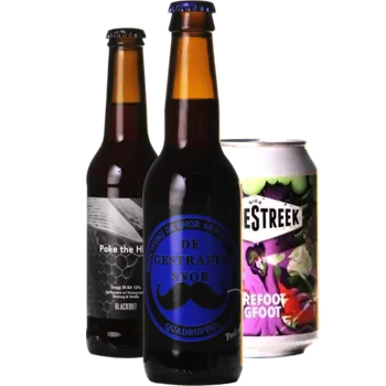 Selectie van quadrupel bieren uit ons assortiment