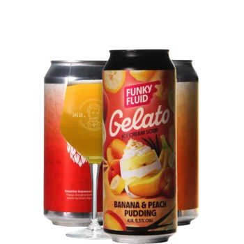 Selectie van fruit bieren uit ons assortiment