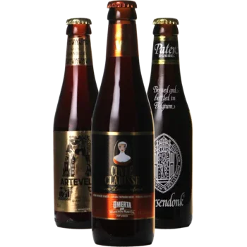 Auswahl von dubbel Bieren aus unserem Sortiment