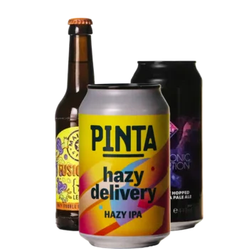 Auswahl von neipa Bieren aus unserem Sortiment