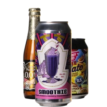 Selectie van fruit bieren uit ons assortiment