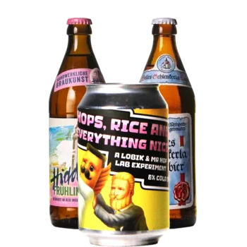 Selectie van pils bieren uit ons assortiment