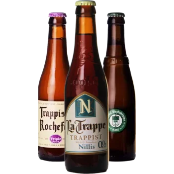 Selectie van trappist bieren uit ons assortiment