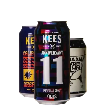 Selectie van blikbier bieren uit ons assortiment