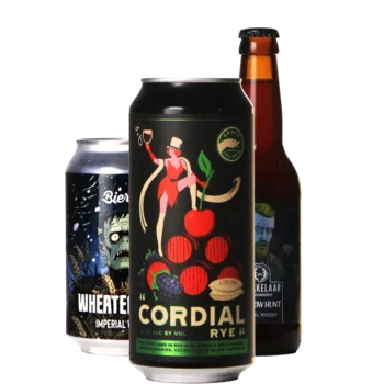 Selectie van weizen bieren uit ons assortiment