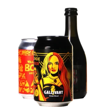 Selectie van amber bieren uit ons assortiment