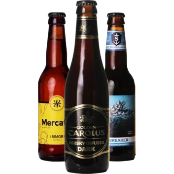 Auswahl von winterbier Bieren aus unserem Sortiment