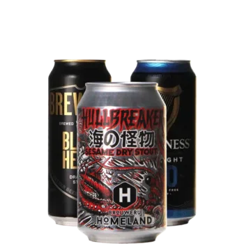 Selectie van stout_dry bieren uit ons assortiment