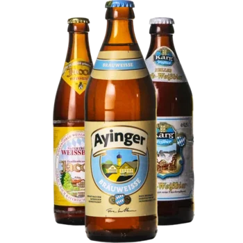 Selectie van wit bieren uit ons assortiment