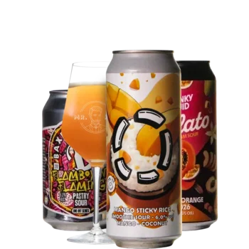 Selectie van zuurbier bieren uit ons assortiment