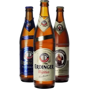 Selectie van weizen bieren uit ons assortiment