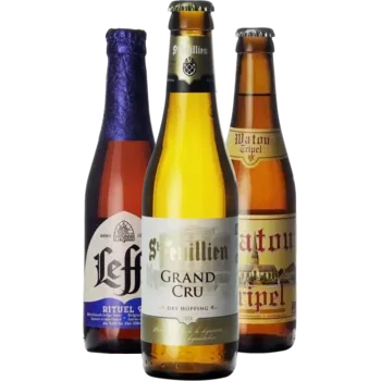 Selectie van abdij bieren uit ons assortiment