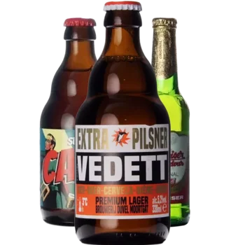 Auswahl von pils Bieren aus unserem Sortiment