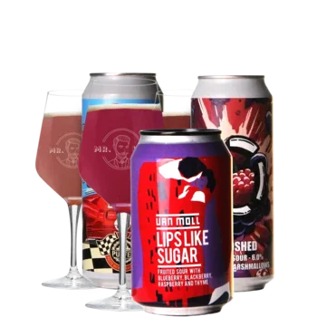 Selectie van smoothie bieren uit ons assortiment