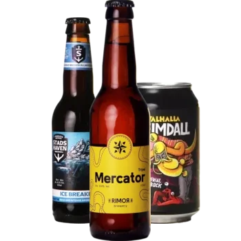 Auswahl von winterbier Bieren aus unserem Sortiment