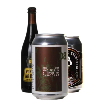 Auswahl von porter Bieren aus unserem Sortiment