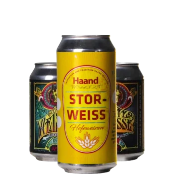 Selectie van weizen bieren uit ons assortiment