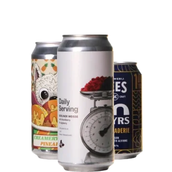 Auswahl von zuurbier Bieren aus unserem Sortiment